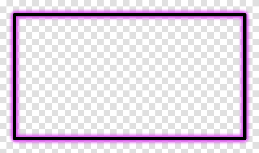 Neon Purple Rectangle Square Glow Freetoedit Lilac, Screen, Electronics, Monitor, Display Transparent Png