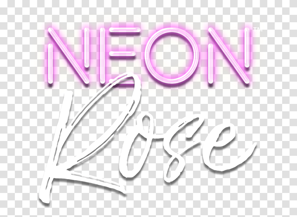 Neon Rose Indoor Tanning Lotion By Devoted Creations Neon Rose Devoted Creations, Text, Word, Light, Handwriting Transparent Png