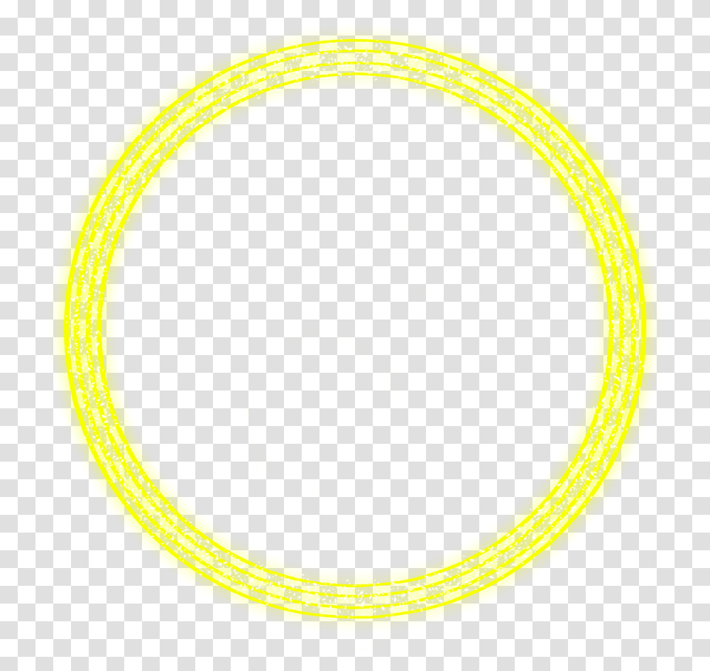 Neon Round Yellow Freetoedit Circle Frame Border Geomet Circle, Label, Alphabet Transparent Png