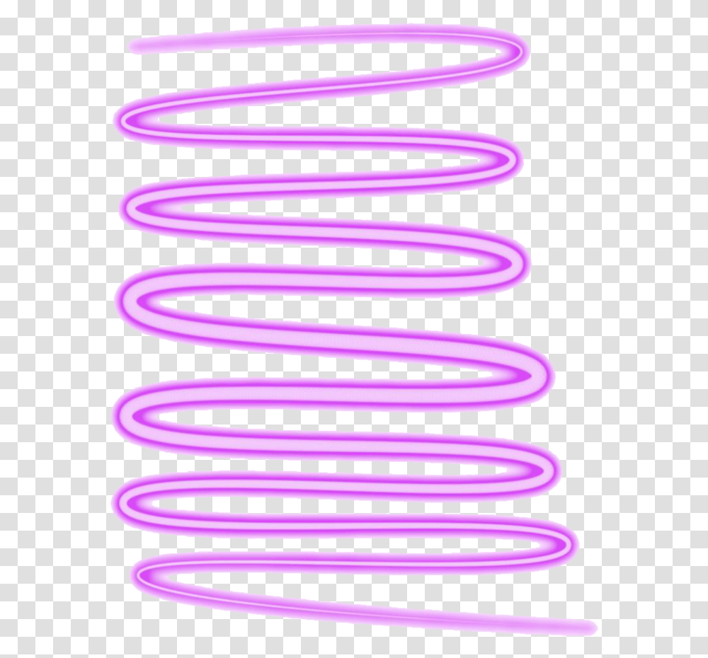 Neon Spiral Clipart Neon Purple Swirl, Coil Transparent Png