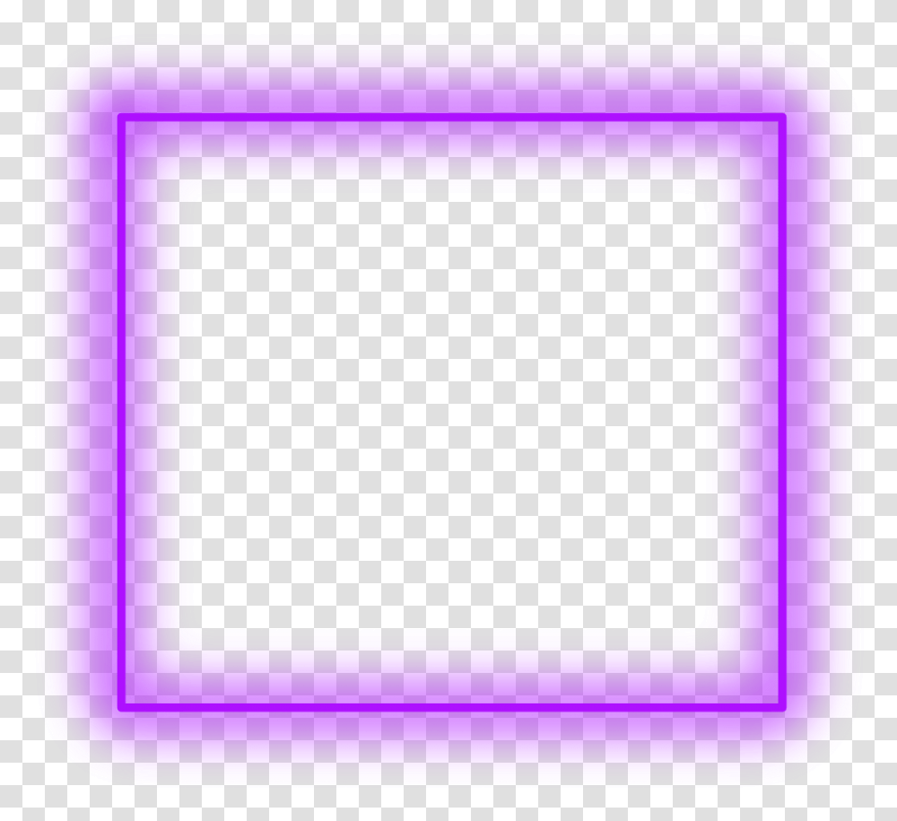 Neon Square Picture Circle, Electronics, Monitor, Screen, Display Transparent Png