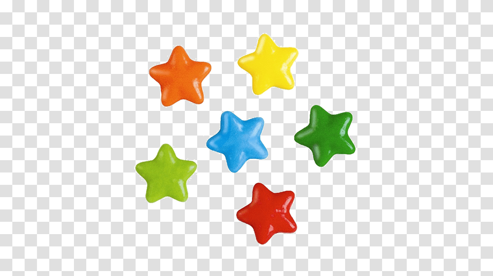 Neon Stars Pressed Candy, Star Symbol Transparent Png