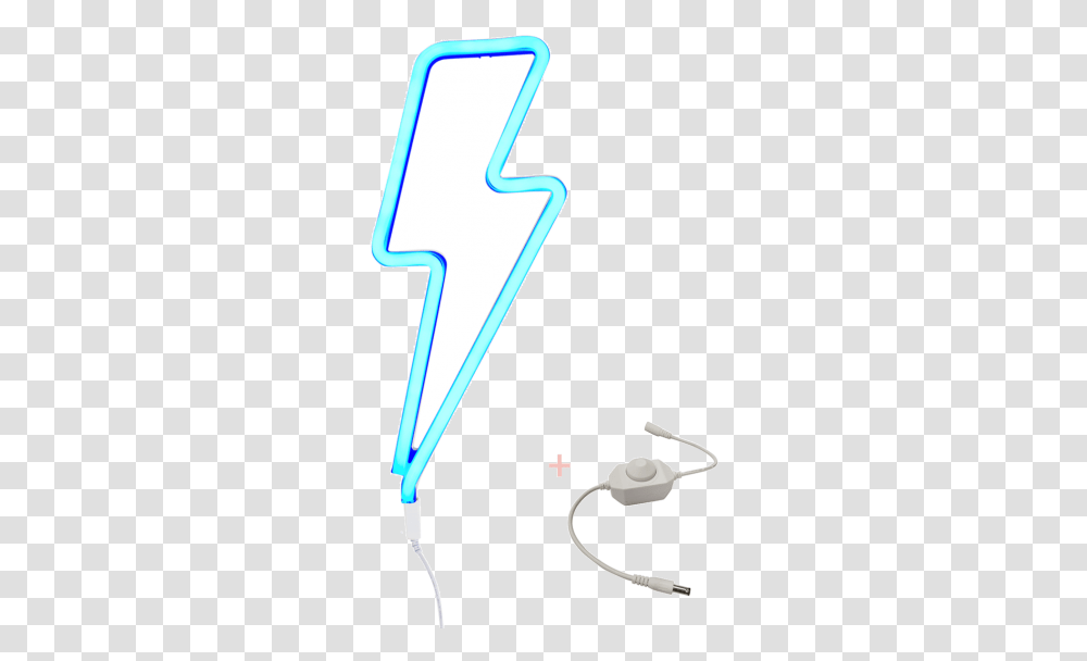 Neon Style Light Lightning Bolt Blue Dimmer Sign, Text, Number, Symbol Transparent Png