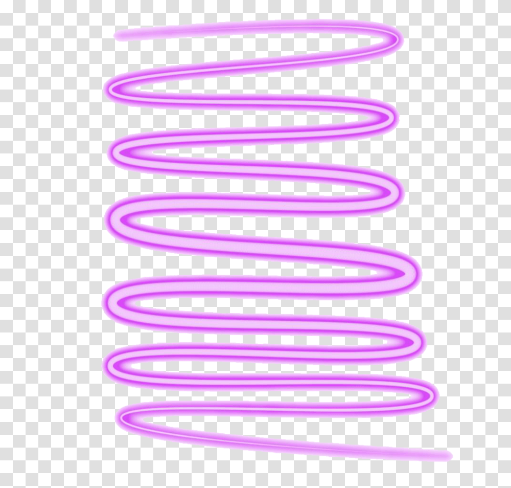 Neon Swirl Image, Spiral, Coil, Plant Transparent Png