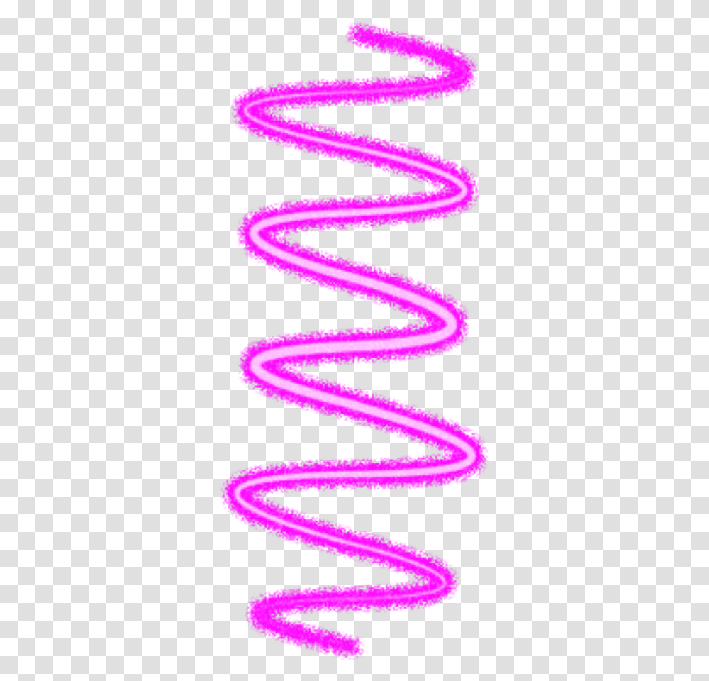 Neon Swirl, Purple, Light Transparent Png