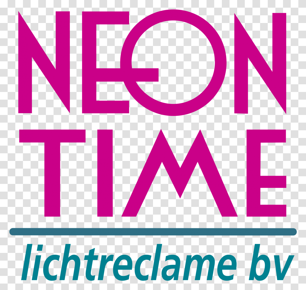 Neon Time Logo, Advertisement, Poster, Alphabet Transparent Png
