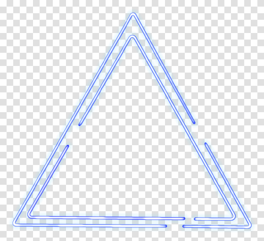 Neon Triangle Neon Circle Hd Transparent Png