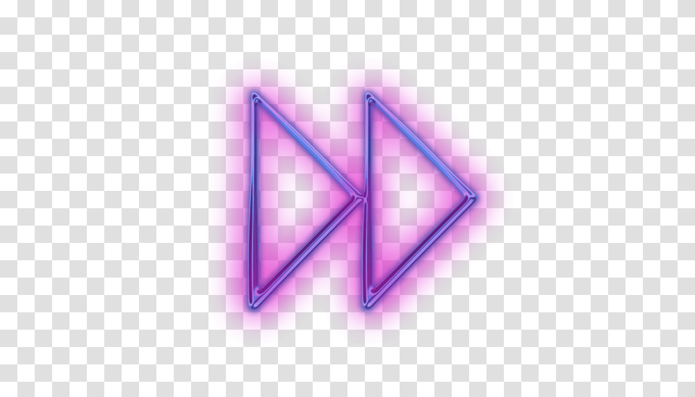 Neon Tumblr Translucent Purple Arrows, Triangle, Star Symbol Transparent Png