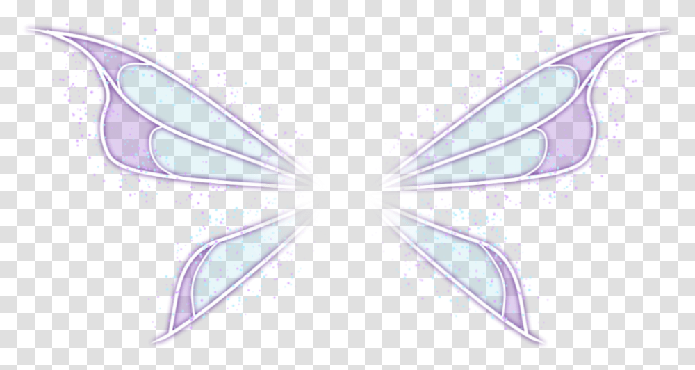 Neon Wings Wing Fairywing Fairywings Fairy Fairies Net Winged Insects, Purple, Light Transparent Png