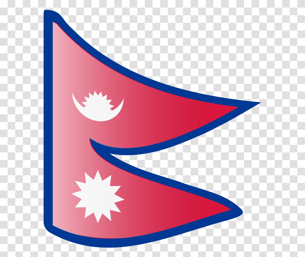 Nepal Flag Clipart, Star Symbol, Logo, Trademark Transparent Png