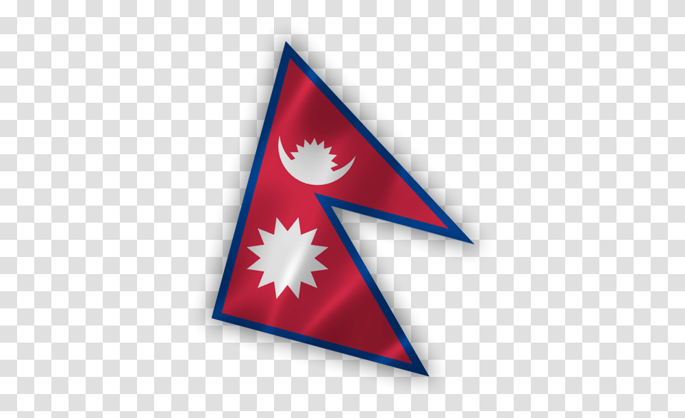 Nepal With India Flag, Number, Triangle Transparent Png