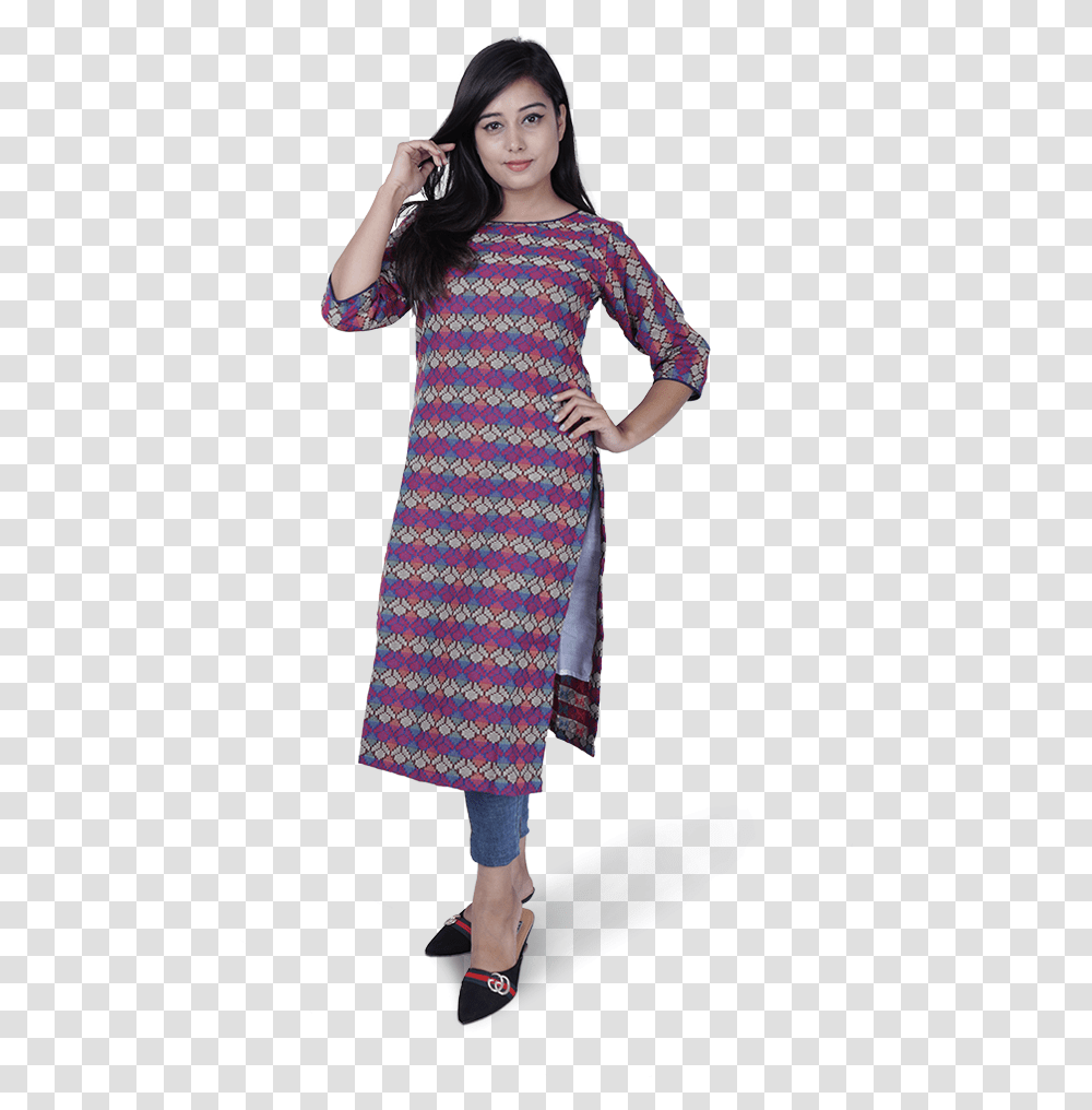 Nepali Dhaka Dress Design, Sleeve, Female, Person Transparent Png