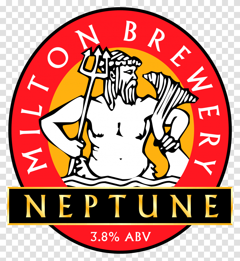 Neptune The Milton Brewery Cambridge Ltd, Logo, Trademark Transparent Png