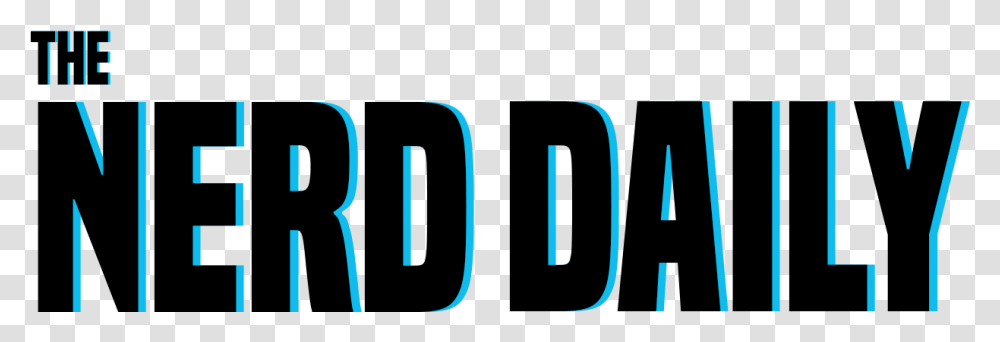 Nerd Daily Logo Banner Graphic Design, Number, Word Transparent Png