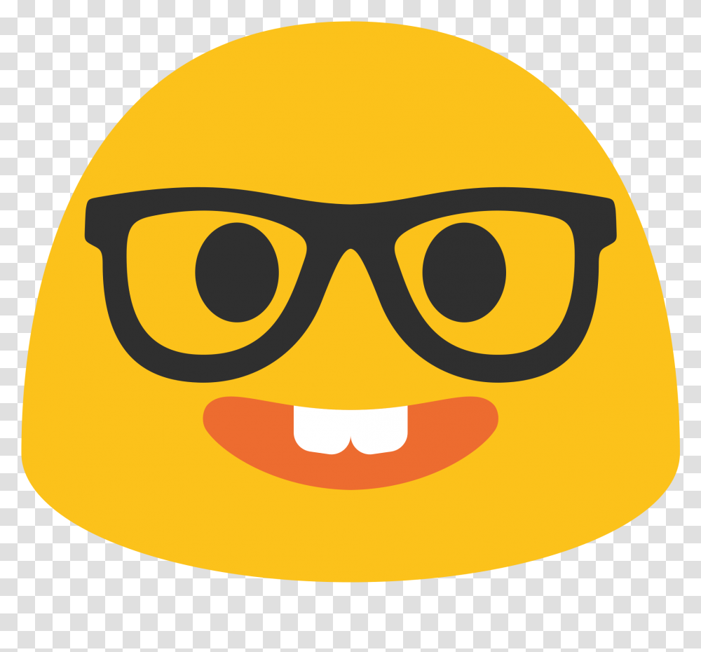 Nerd Emoji Glass Clip Free Stock Background Nerd Emoji, Glasses, Accessories, Label Transparent Png