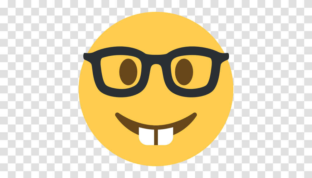 Nerd Emoji Meaning With Pictures From A To Z, Label, Goggles, Accessories Transparent Png