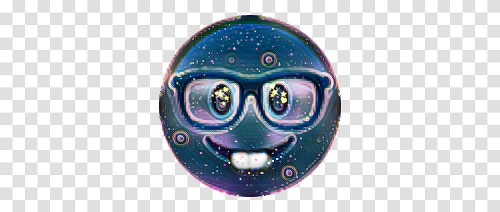 Nerd Emoji Midnight Glasses Confetti Colorsplash Egg Decorating, Helmet, Sphere, Ornament Transparent Png
