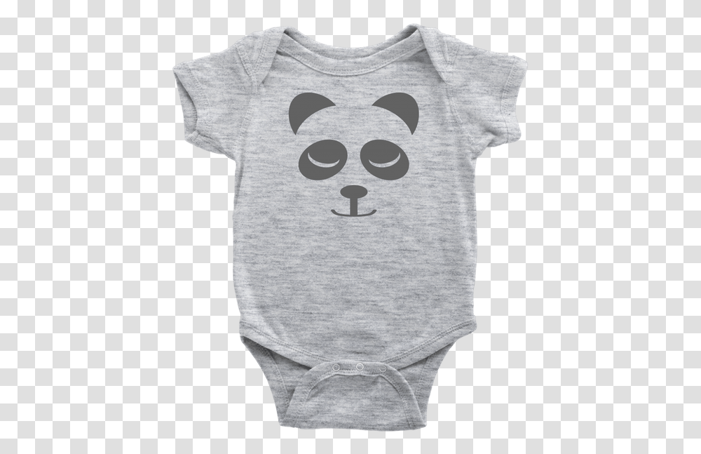 Nerd Glasses Panda Face Baby Onesie Animal Cartoon Infant Bodysuit, Apparel, T-Shirt, Underwear Transparent Png