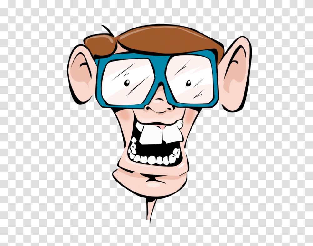 Nerd Horn Rimmed Glasses Geek Cartoon, Jaw, Teeth, Mouth, Lip Transparent Png