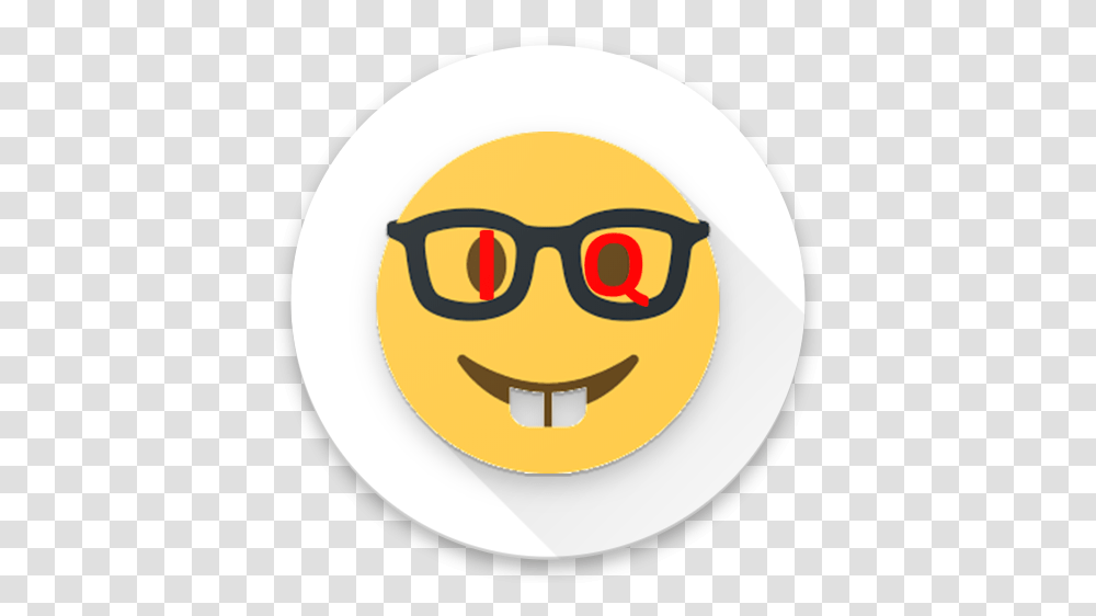 Nerd Iq Test Rock 10 Levels Nerd Face Emoji Twitter, Graphics, Art, Pac Man, Pillow Transparent Png