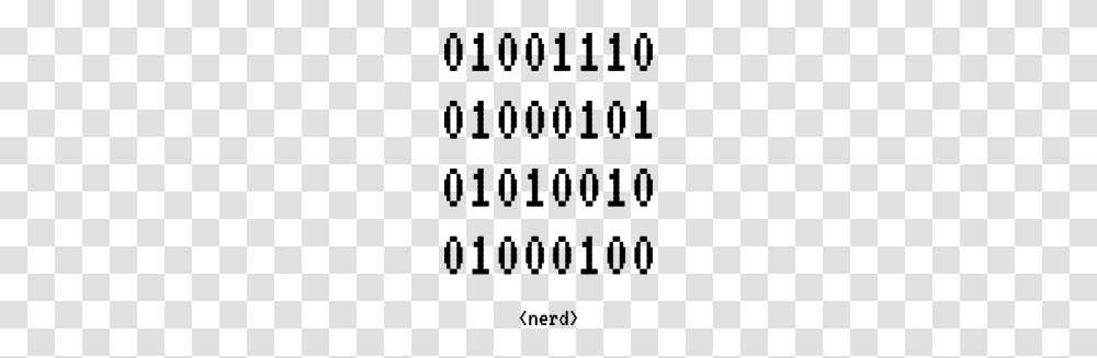 Nerd Programmer Binary Code It Gift Funny, Gray, World Of Warcraft Transparent Png