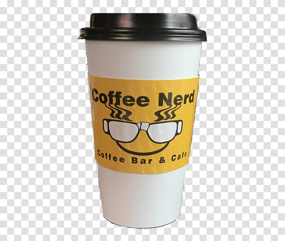 Nerdy Glasses Coffee Cup, Sunglasses, Beer, Beverage, Tin Transparent Png