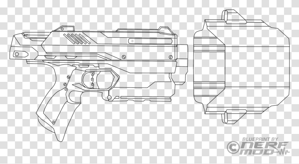 Nerf Bullet Gun Templates With Measurements, Astronomy, Outer Space, Universe, Outdoors Transparent Png