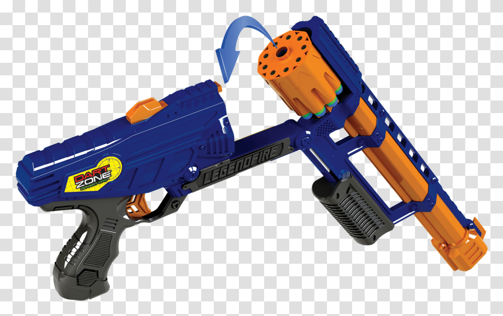 Nerf Dartblaster Toy Darts Firearm Water Gun, Weapon, Weaponry Transparent Png