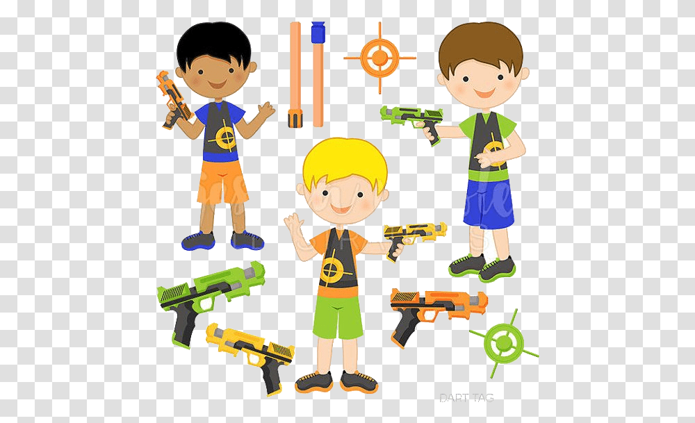 Nerf Gun Guns Clipart For Free And Use Images In Presentations, Person, People, Kid, Kindergarten Transparent Png