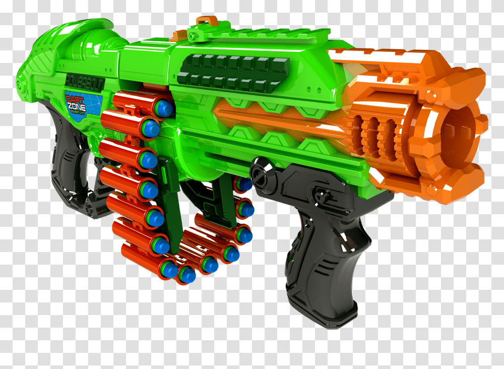 Nerf Gun Nerf Dart Zone Guns, Toy, Building, Robot, Water Gun Transparent Png