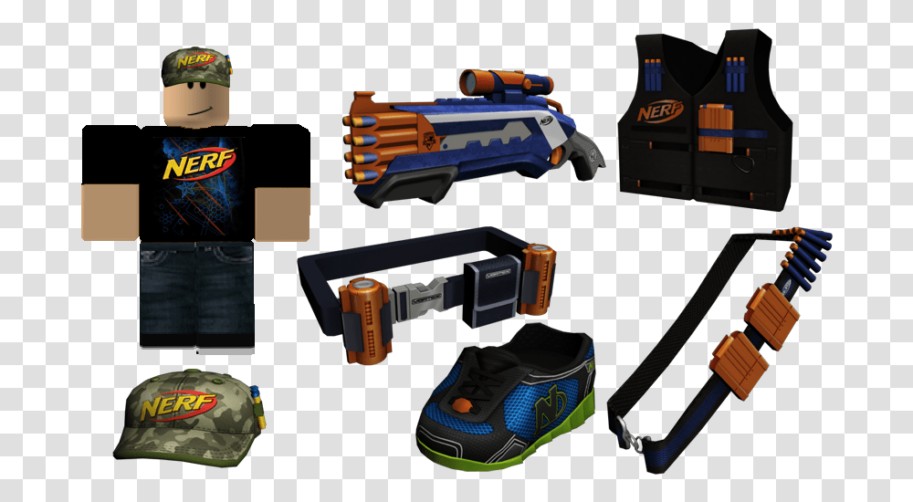 Nerf Image With No Background Roblox Nerf T Shirt, Clothing, Apparel, Toy, Helmet Transparent Png