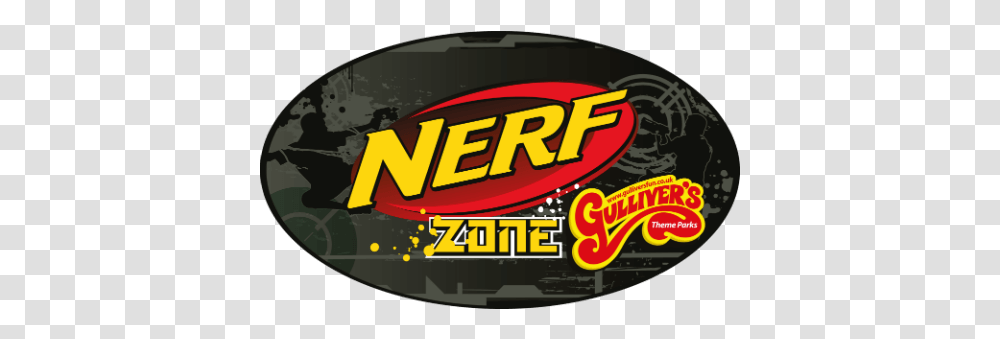 Nerf Logo Birthday Image Nerf, Meal, Food, Dish, Label Transparent Png