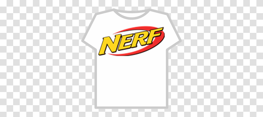 Nerf Logo Lakers Logo T Shirts Roblox, T-Shirt, Clothing, Sweets, Food Transparent Png