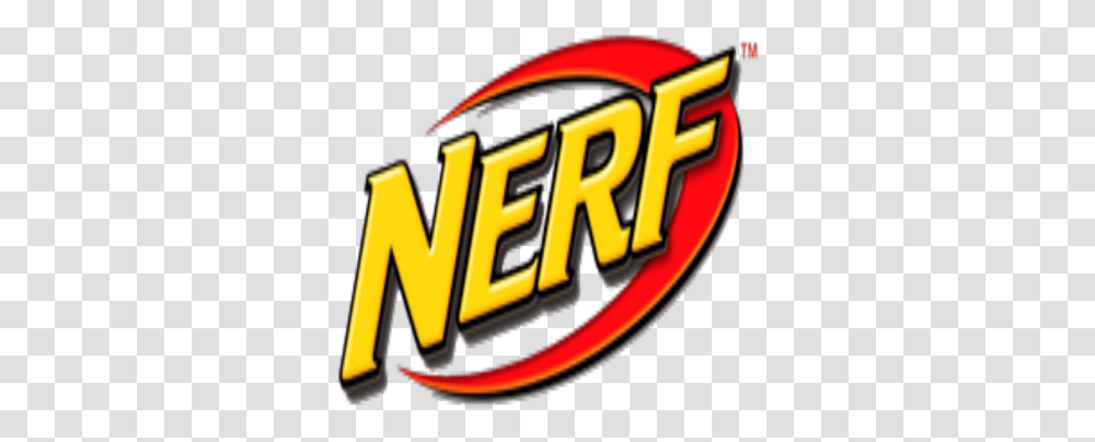 Nerf Logo Nerf Symbol, Text, Bulldozer, Word, Meal Transparent Png