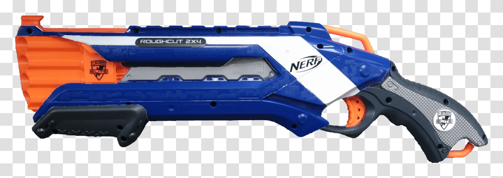 Nerf N Strike Elite Rough Cut Blaster Nerf Blaster Nerf Gun Background, Weapon, Transportation, Vehicle, Spaceship Transparent Png