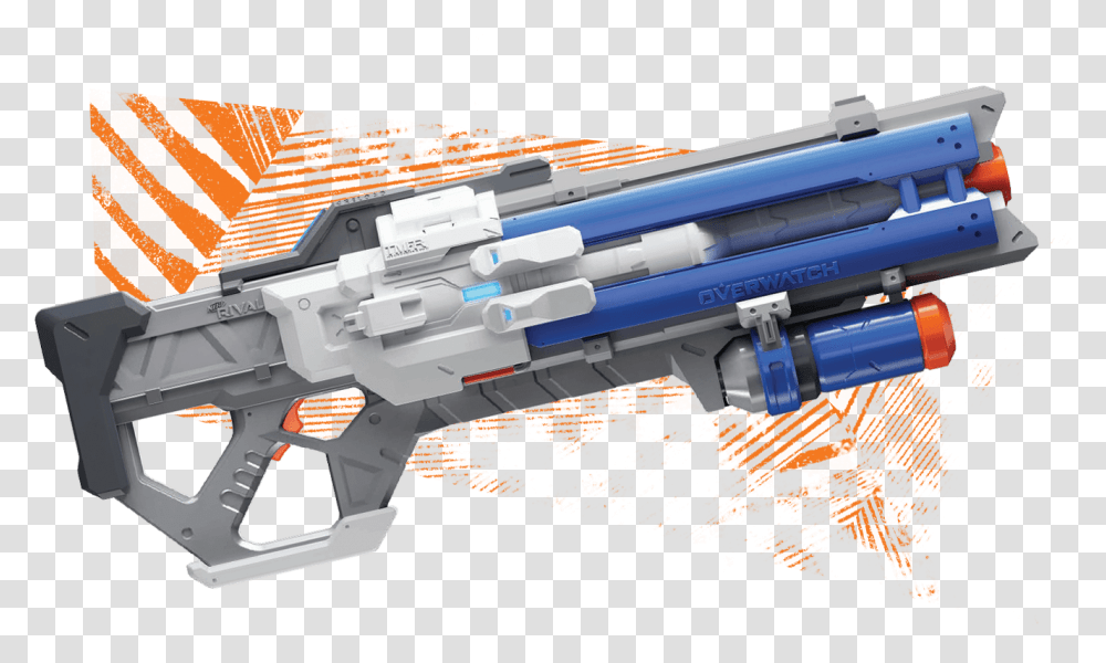 Nerf Rival Overwatch Blasters Accessories & Videos Nerf All Overwatch Nerf Guns, Weapon, Weaponry, Spaceship, Aircraft Transparent Png