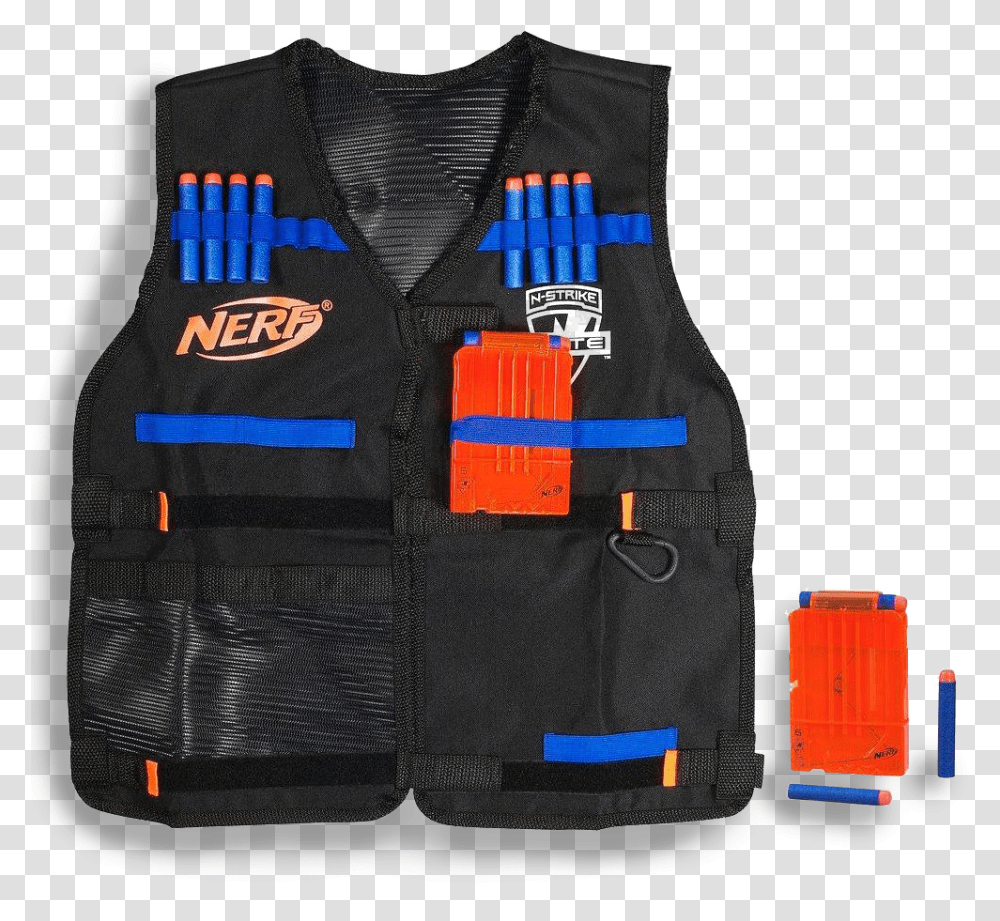 Nerf Tactical Vest, Apparel, Lifejacket Transparent Png