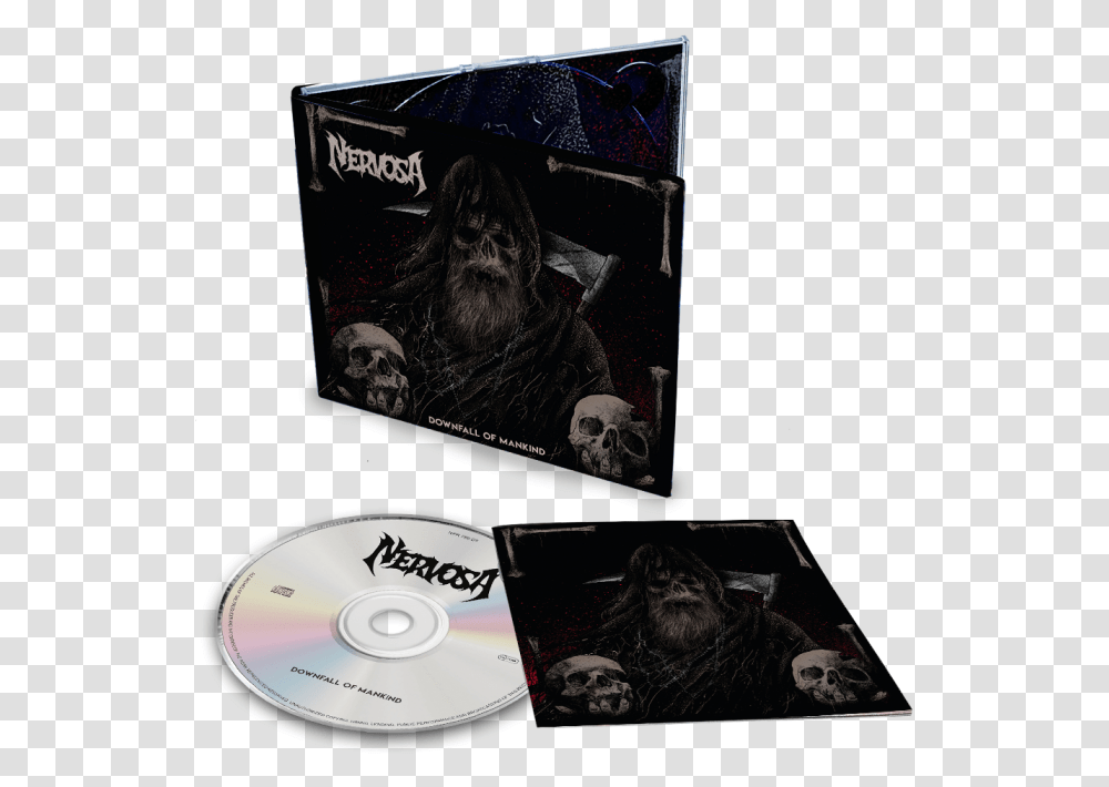 Nervosa Downfall Of Mankindlimited Edition Digipack Nervosa, Disk, Dvd, Cat, Pet Transparent Png