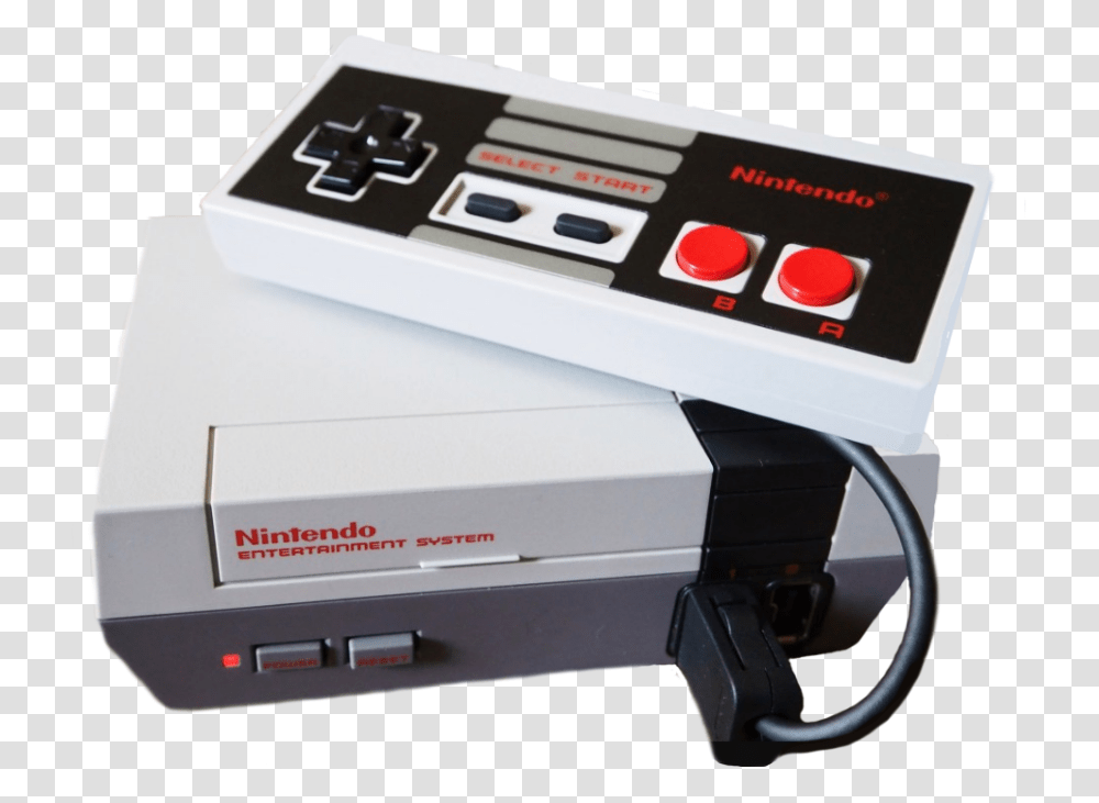 Nes Console, Adapter, Electronics, Projector, Machine Transparent Png