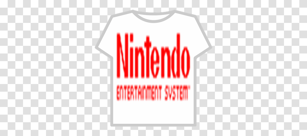 Nes Logo Roblox For Adult, Clothing, Apparel, First Aid, Text Transparent Png
