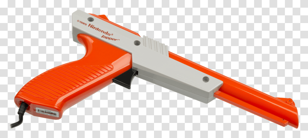 Nes Zapper Orange, Wrench, Gun, Weapon, Weaponry Transparent Png