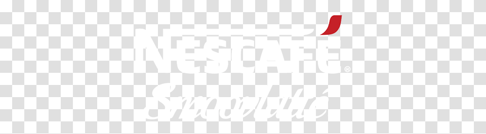 Nescaf Smoovlatt Nescafe Logo White, Label, Text, Word, Alphabet Transparent Png