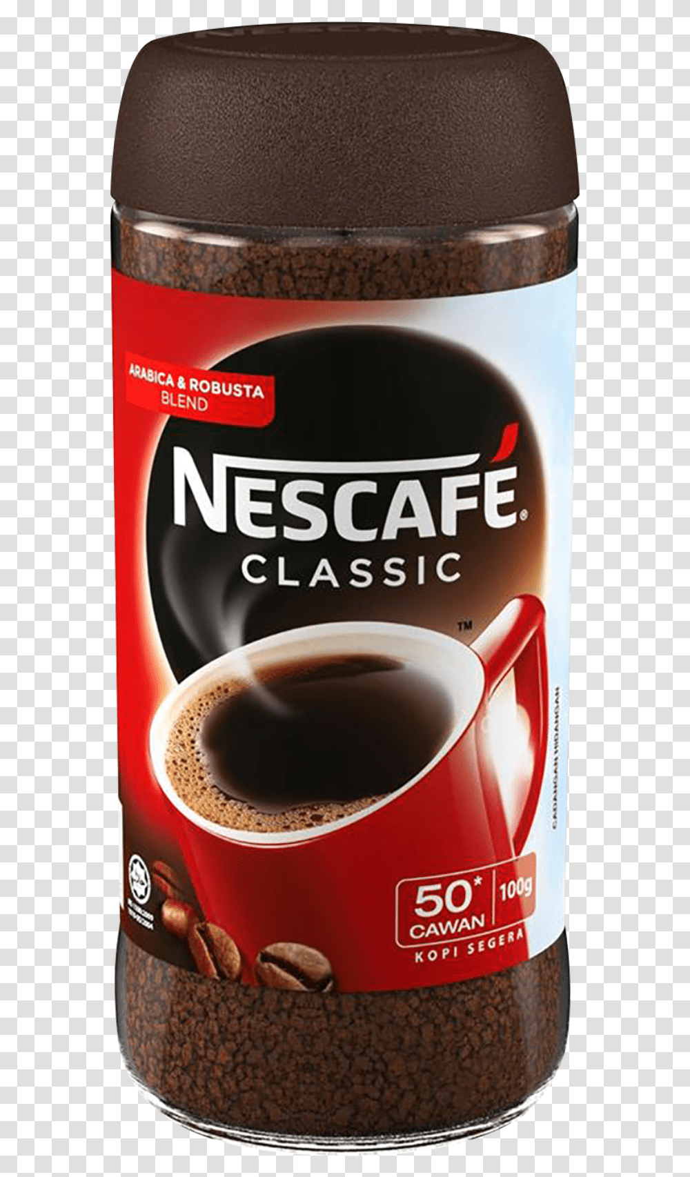 Nescafe Classic 100g Nescafe Coffee Jar, Coffee Cup, Espresso, Beverage, Drink Transparent Png