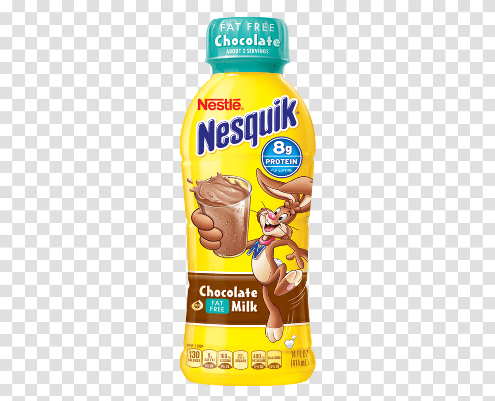 Nesquik Logo, Juice, Beverage, Smoothie, Milk Transparent Png