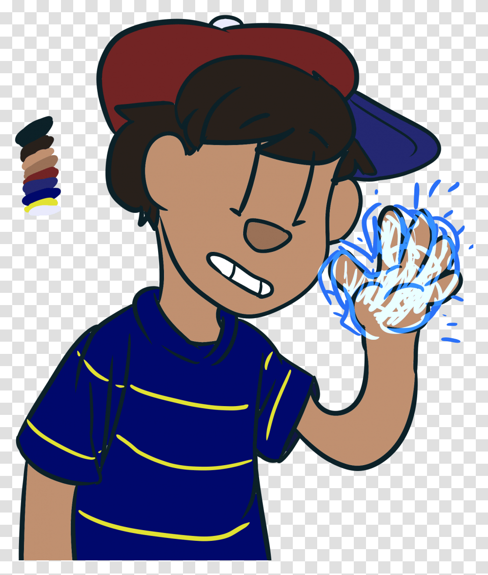 Ness Starstorm Pose Sprite, Person, Face, Outdoors Transparent Png