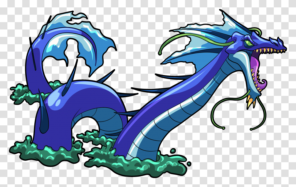 Nessie Clipart Sea Monster, Dragon, Horse, Mammal, Animal Transparent Png