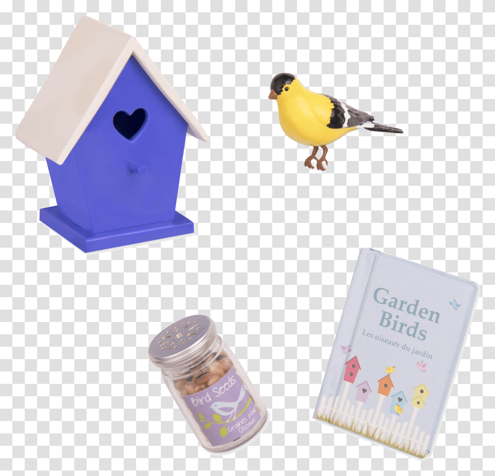 Nest Door Neighbours Birdhouse Accessory Set For 18 Goldfinch, Animal Transparent Png