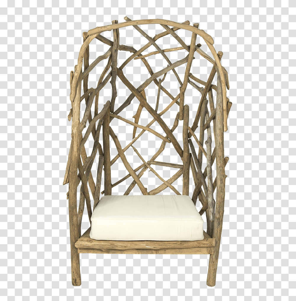 Nest Driftwood Chair Event Design Decor Eclectic Hive Co Ut, Swing, Toy, Bed, Furniture Transparent Png