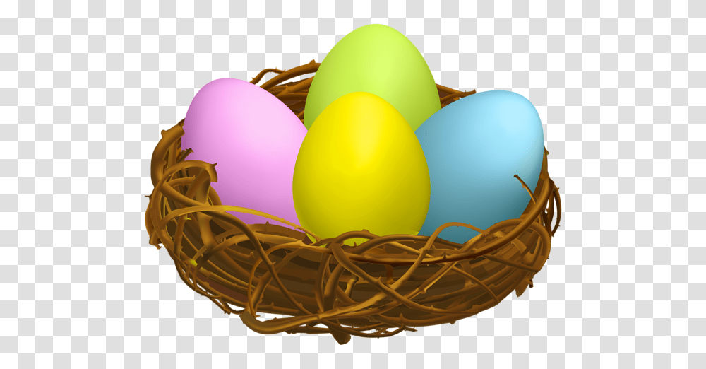 Nest, Nature, Food, Egg, Easter Egg Transparent Png