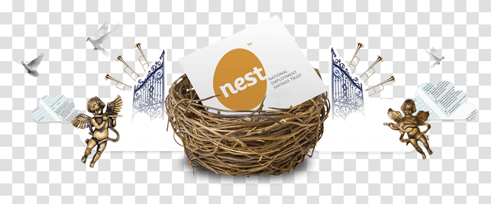 Nest Pensions Nest Workplace Pensions, Bird Nest, Animal, Beverage, Drink Transparent Png